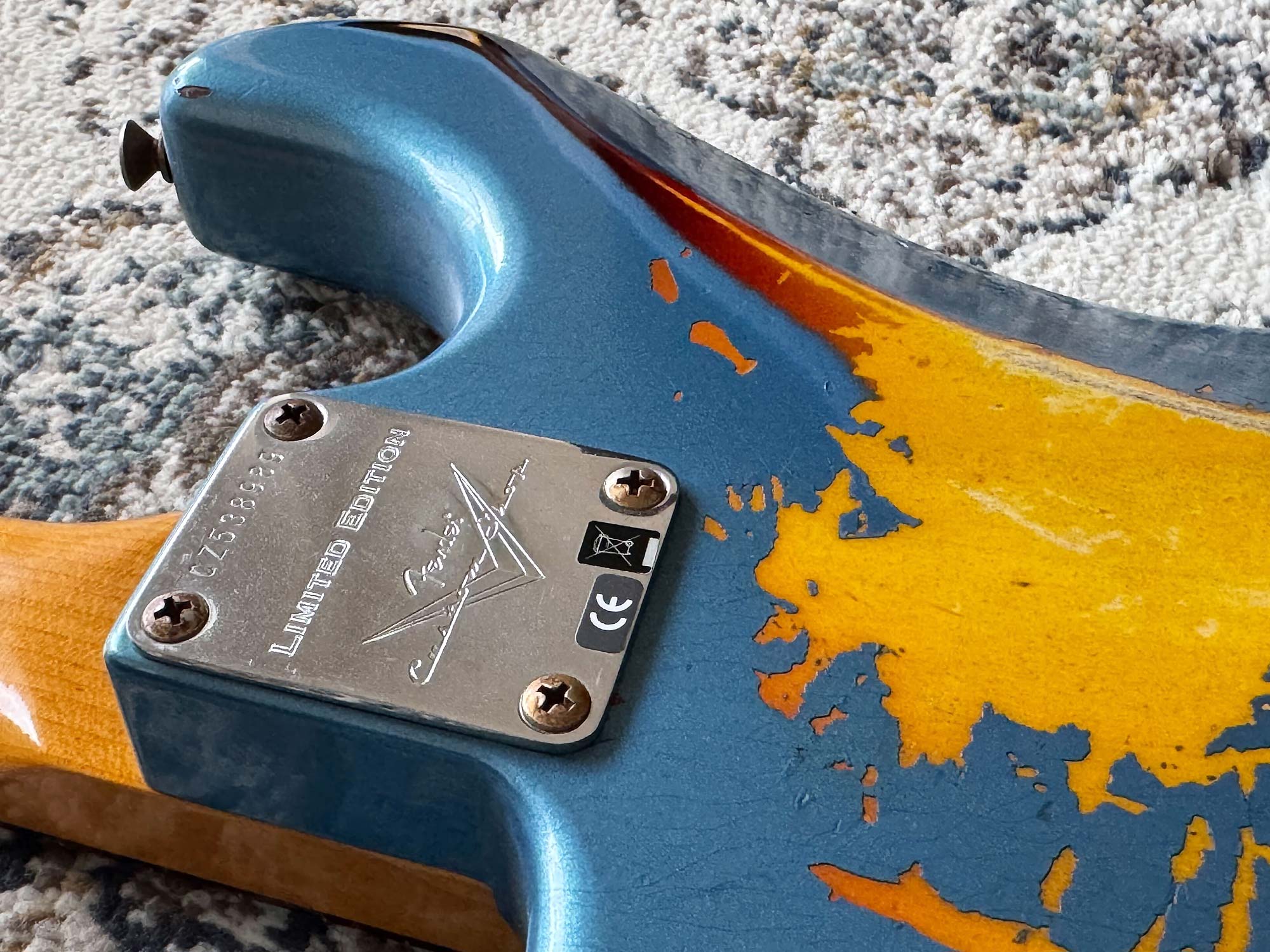 Fender CS Namm 2021 Limited Edition Roasted 1961 Stratocaster