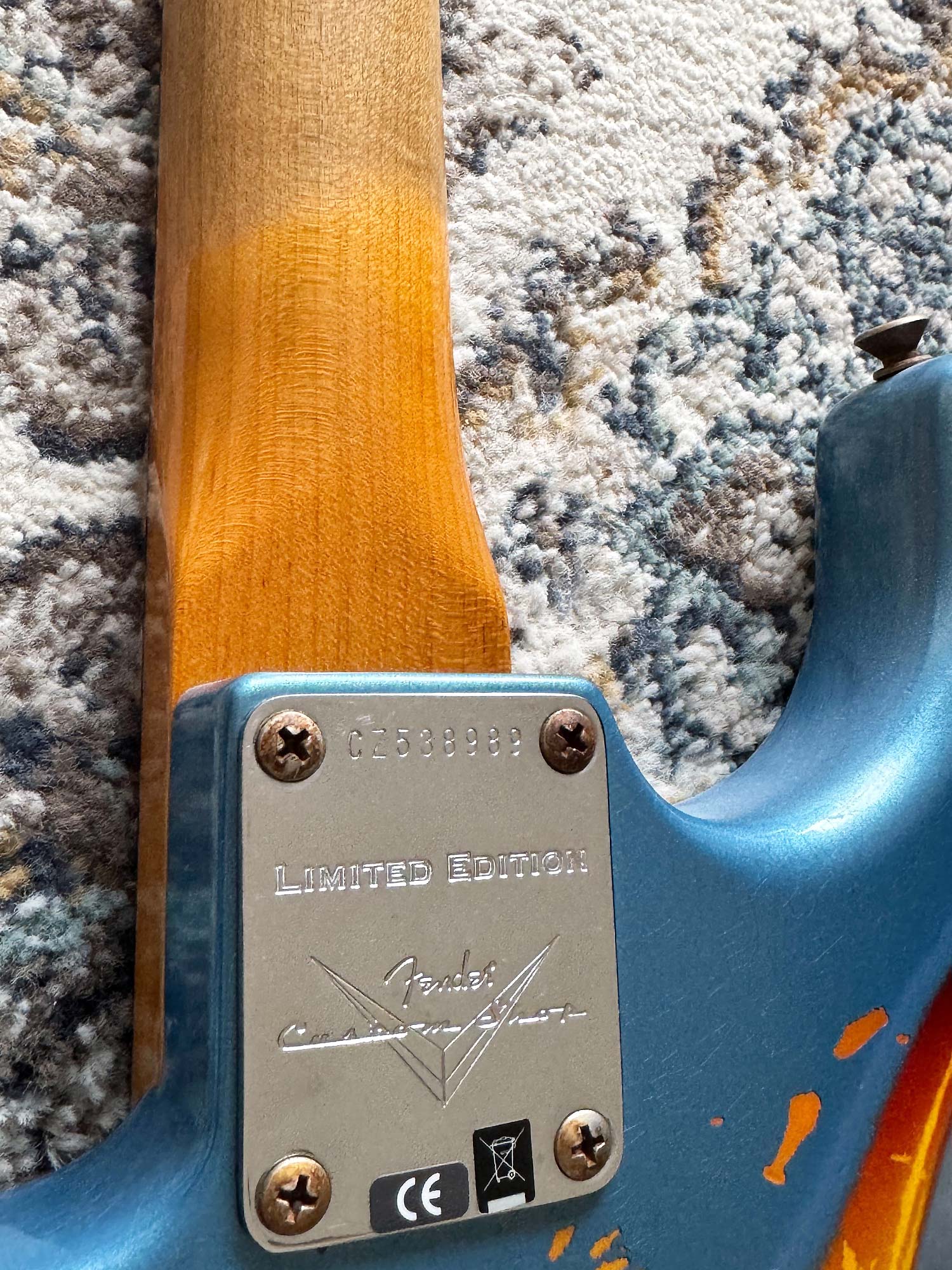 Fender CS Namm 2021 Limited Edition Roasted 1961 Stratocaster