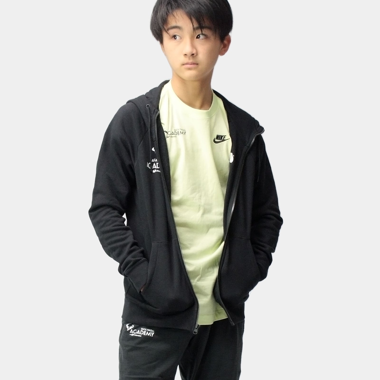 Rafa Nadal Academy à NIKE Black Sweatshirt â Plus2U