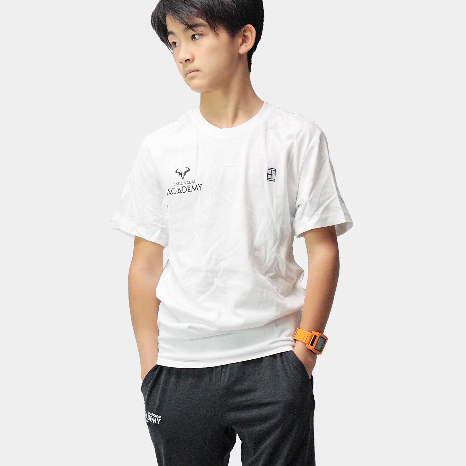 Rafa Nadal Academy × NIKE White T-Shirt